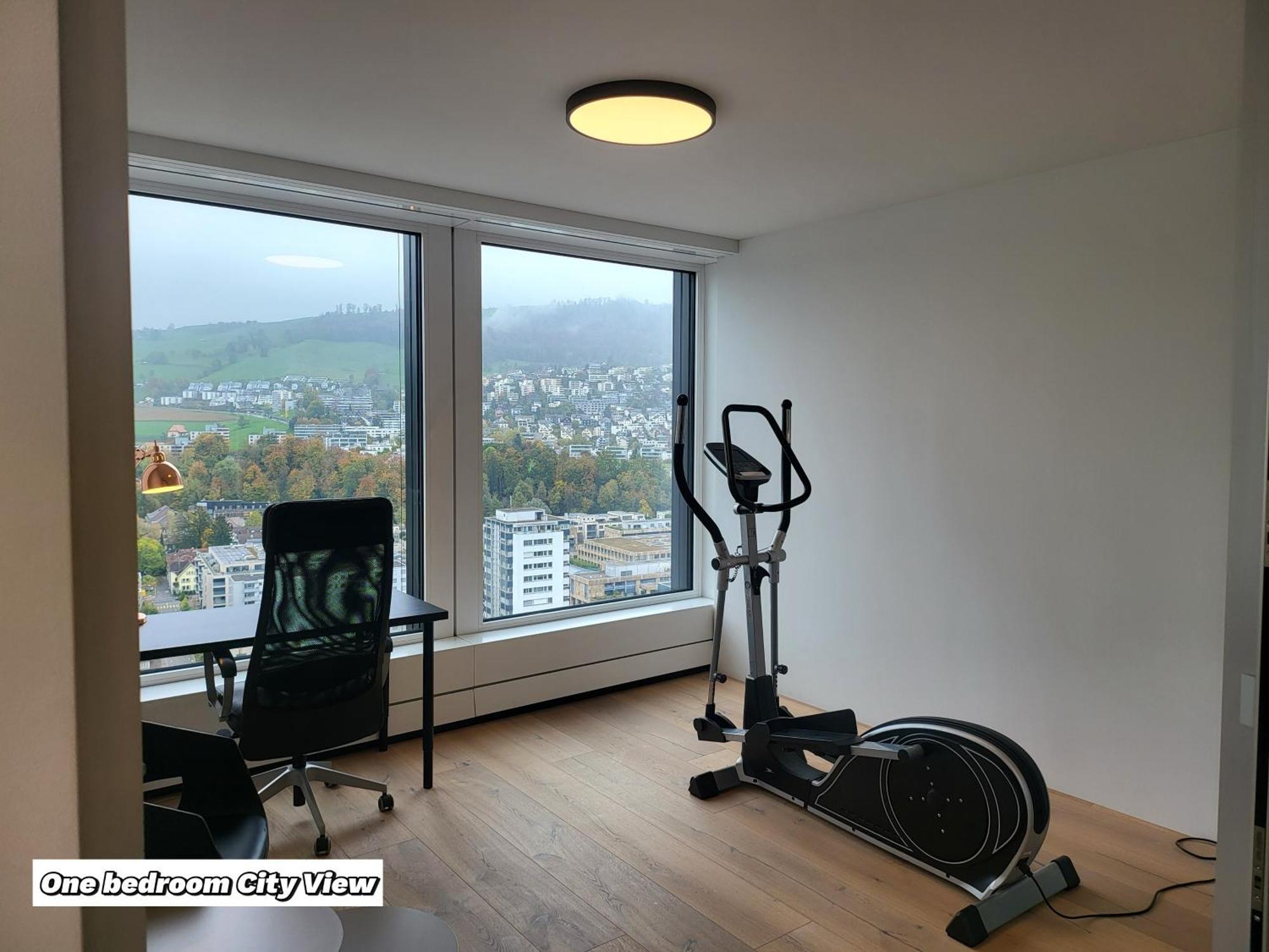 Park Tower City View Apartments Zug Exterior foto