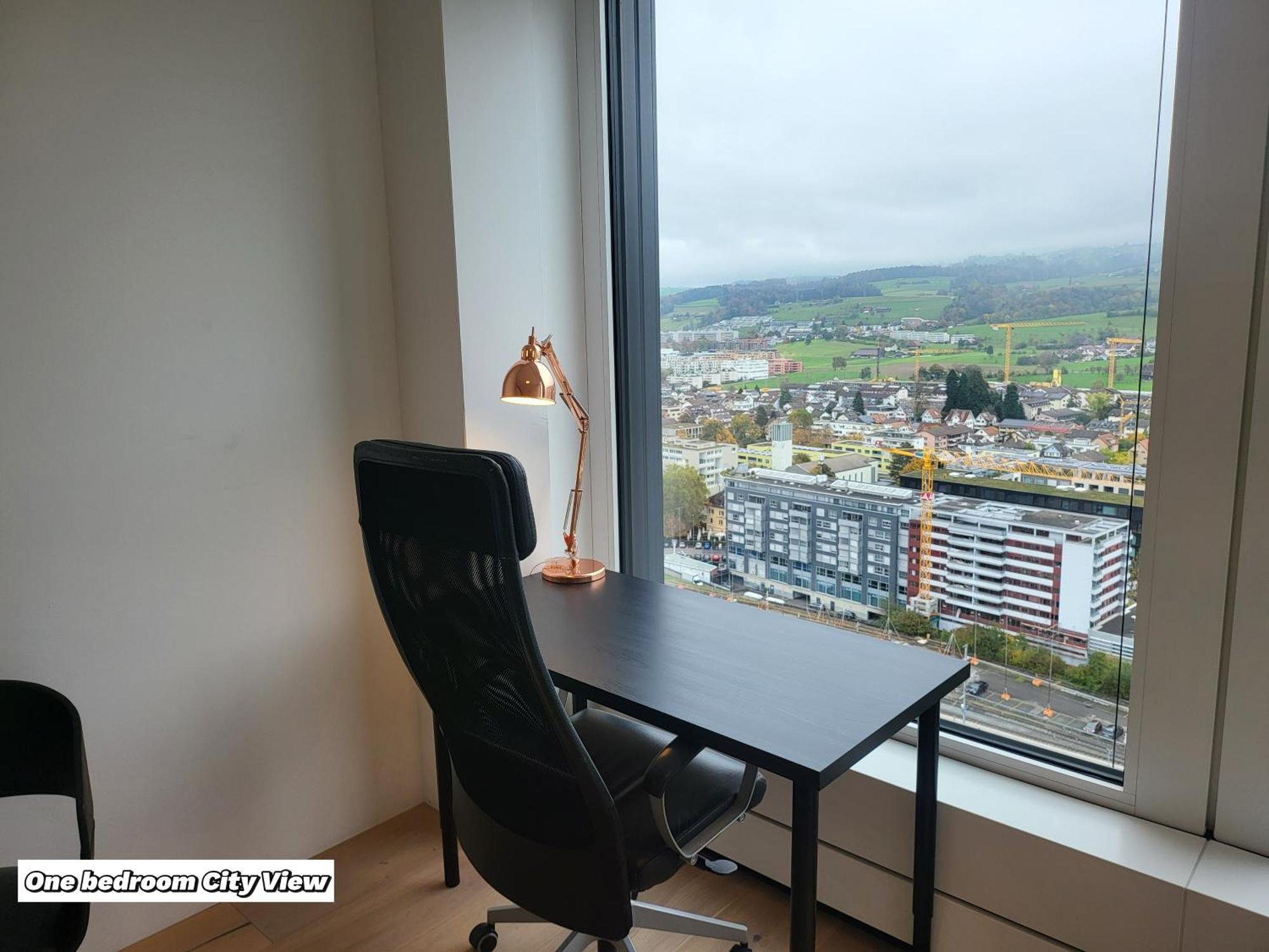 Park Tower City View Apartments Zug Exterior foto