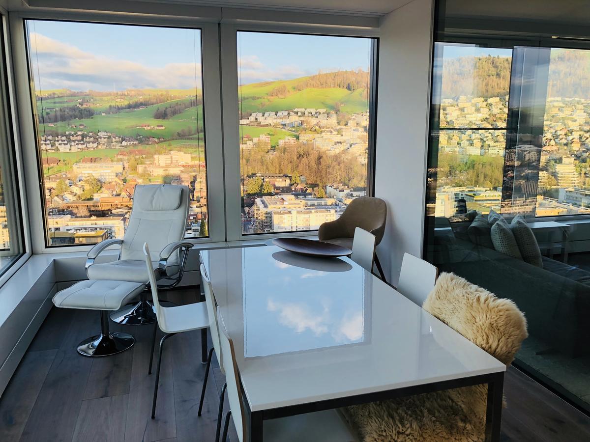 Park Tower City View Apartments Zug Exterior foto
