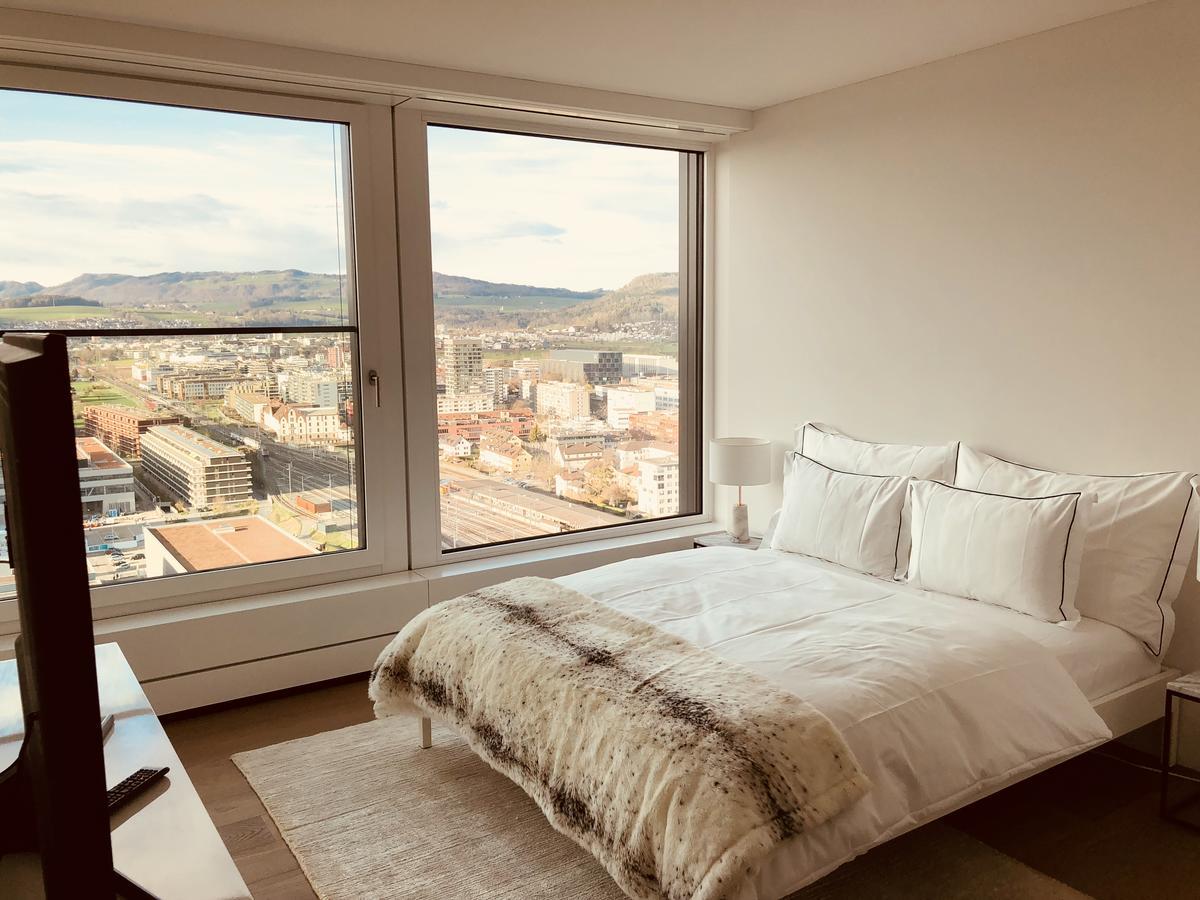 Park Tower City View Apartments Zug Exterior foto