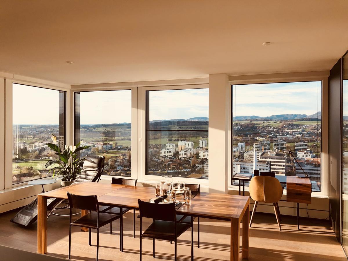 Park Tower City View Apartments Zug Exterior foto