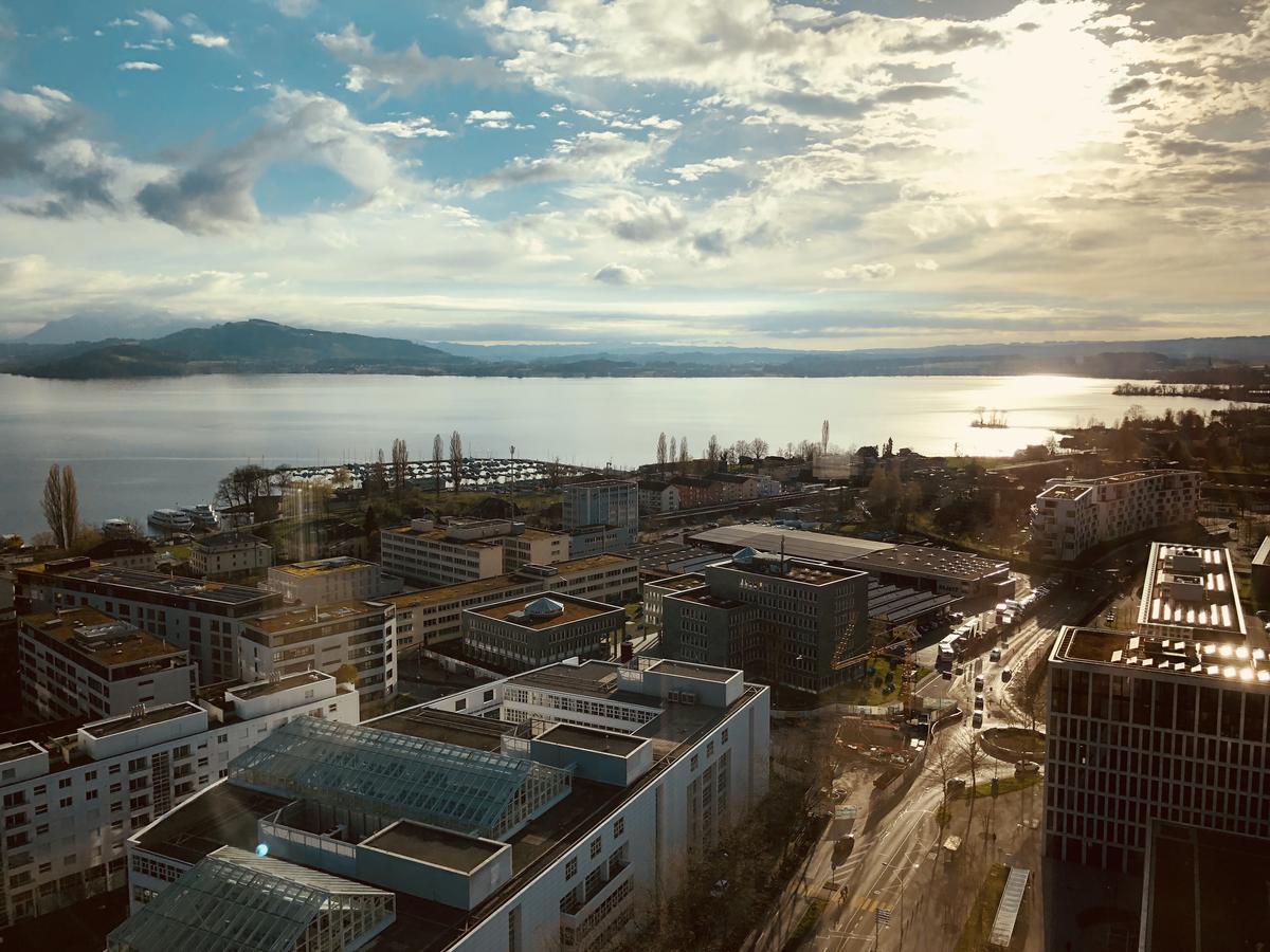 Park Tower City View Apartments Zug Exterior foto